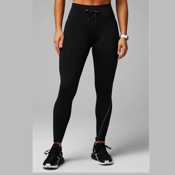 Fabletics Stride 9 Motion365+ High-Waisted Drawstring Tie Waist Legging Pants - Picture 1 of 10